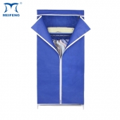 MEIFENG Modern Wardrobe Designs Plastic Closet With Zipper
