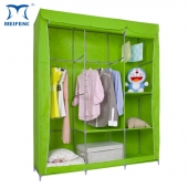 MEIFENG Home Storage Wardrobe With Fabric Covered