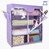 4 Tier T-zipper Door Storage Racks