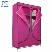 MEIFENG Wardrobe Hanging Shelf Storage,Double Rod Closet