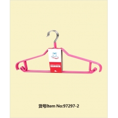 MEIFENG PVC Coated Metal coat Hanger 97297-2