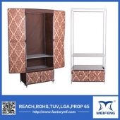 home furniture new design fabric wardrobe